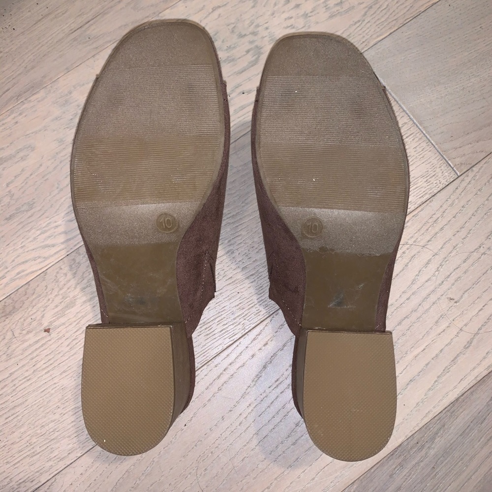 Brown Mule Sandals - Picture 4 of 5